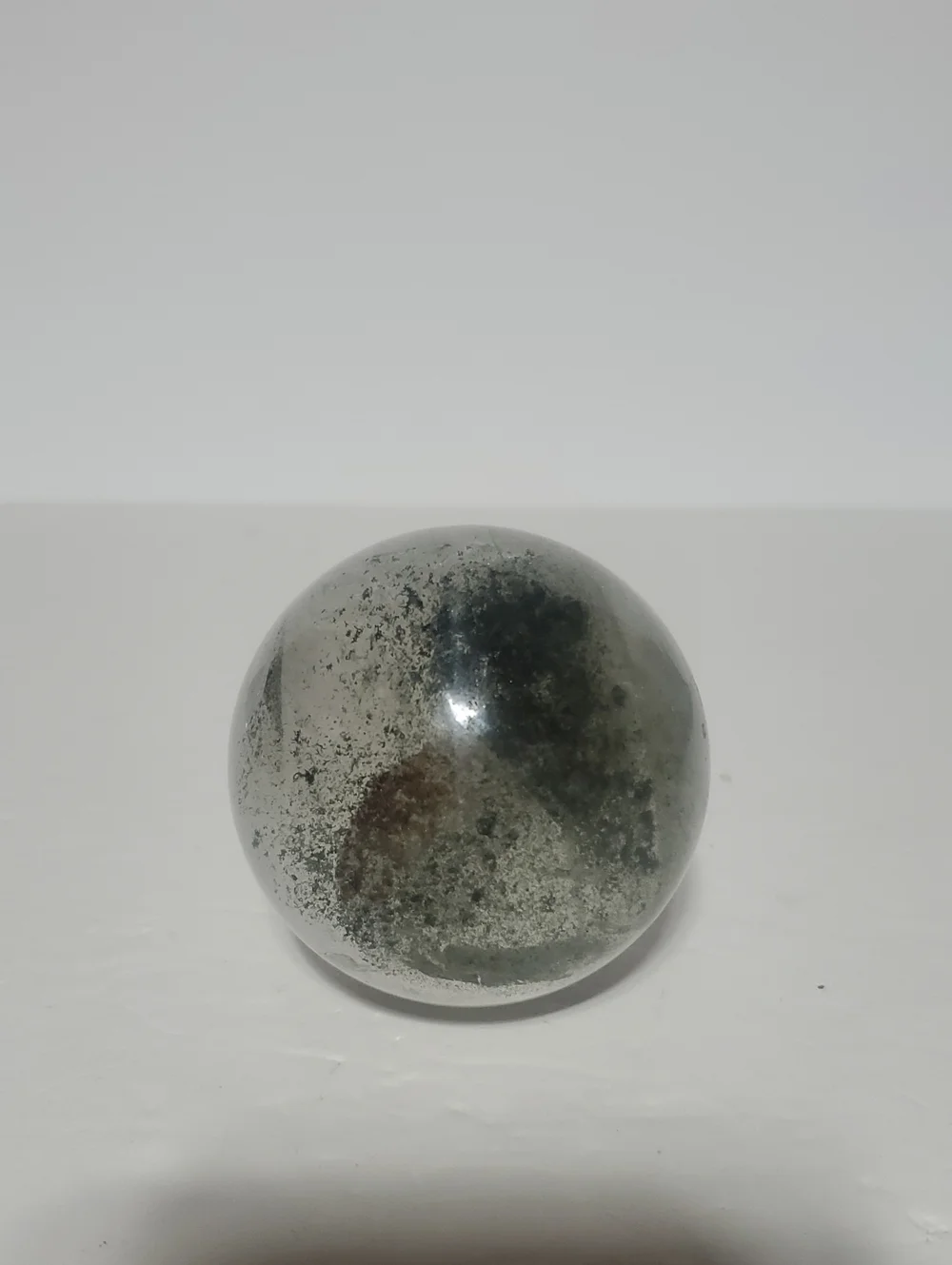 Natural Garden Quartz Crystal Sphere